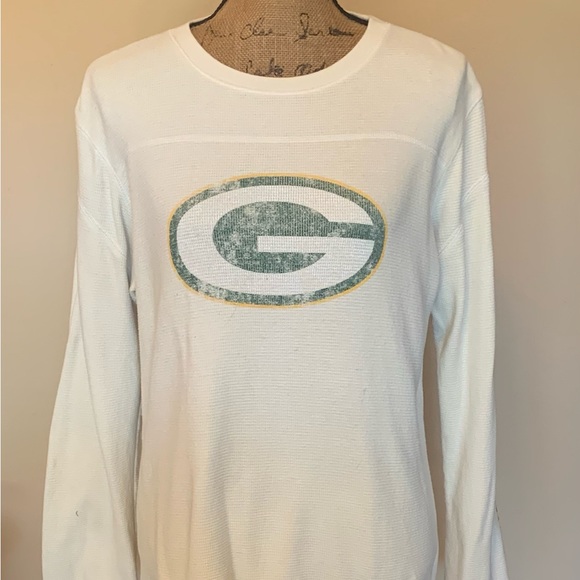 Reebok Tops - Nice Green Bay Packers waffle knit shirt